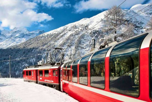 Day 4: Bernina Express to St. Moritz,  Switzerland