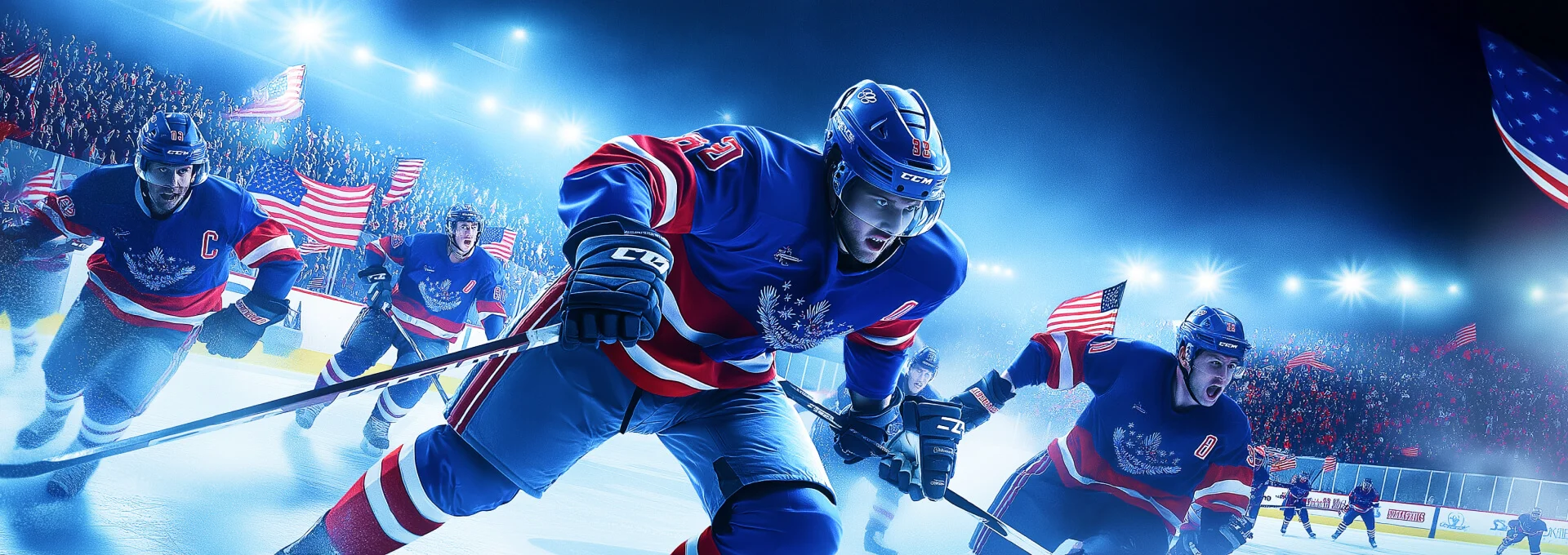 Ice Hockey - 3 USA Games
